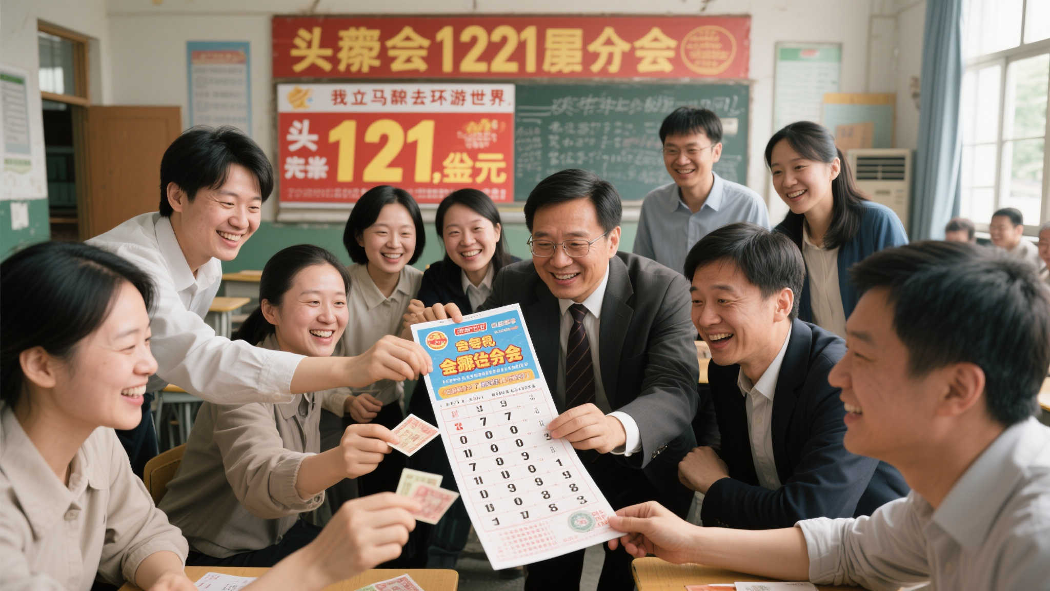 教师合买团险获12亿大奖 校长担忧：会否集体离职？